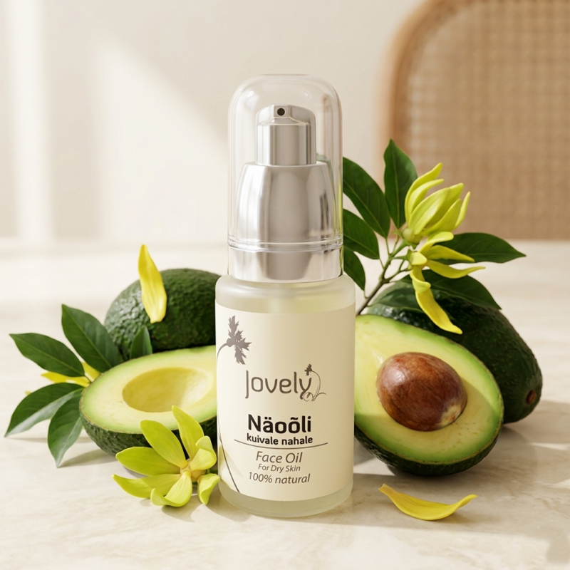 Rikkaliku koostisega näoõli spetsiaalselt kuivale nahale